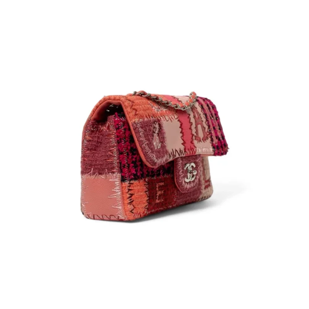 Chanel Vintage Pre-owned Fabric chanel-bags Red Dames