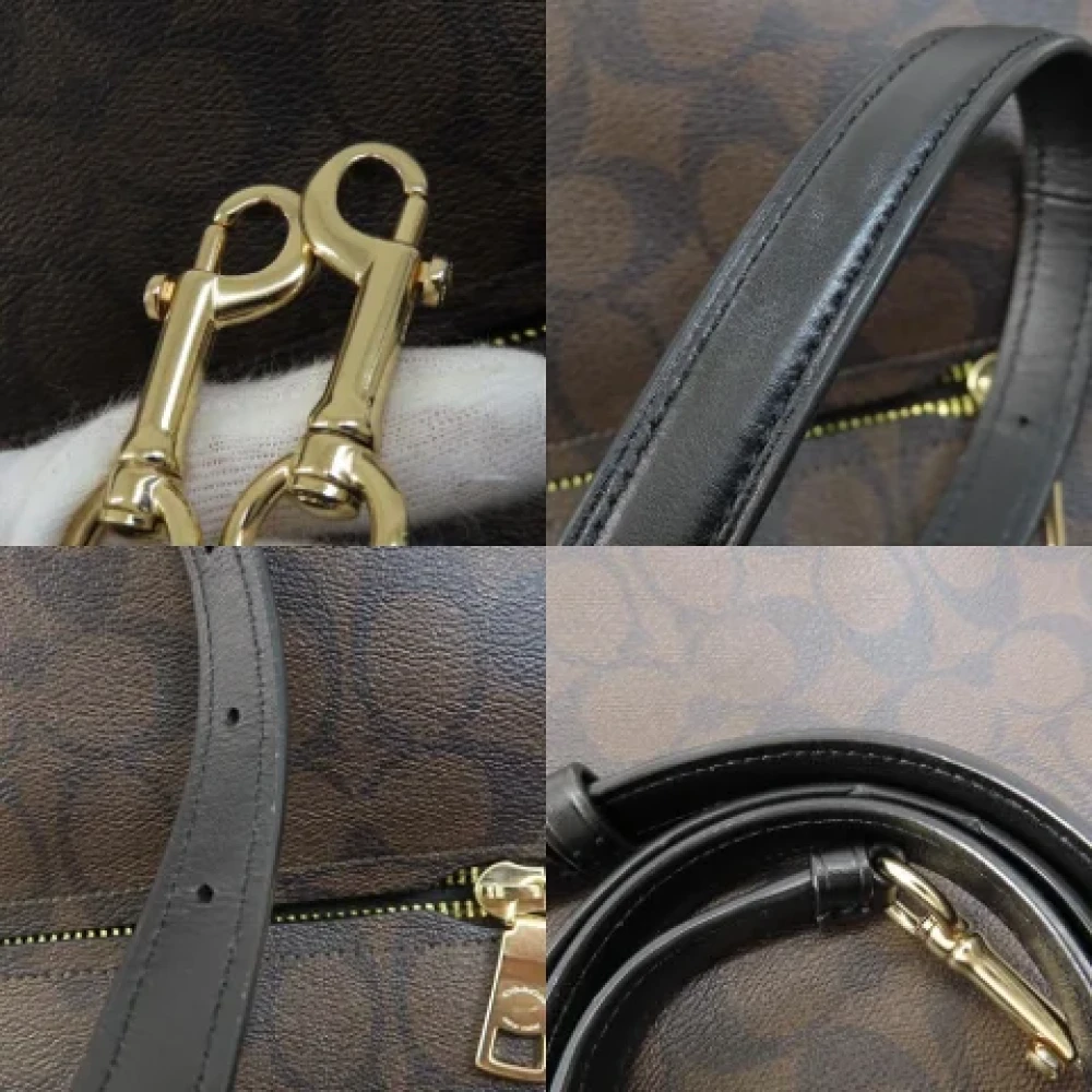 Coach Pre-owned Plastic shoulder-bags Black Dames