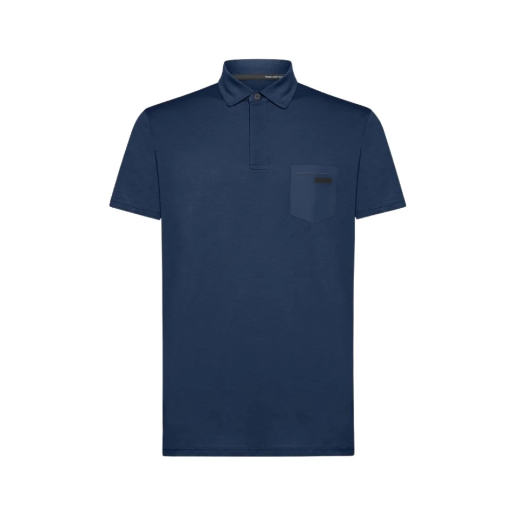 RRD Polo Revo Shirt Blue Heren