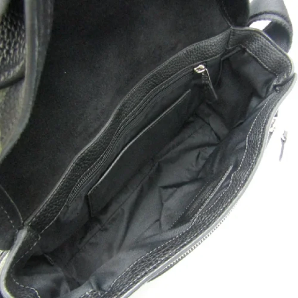Coach Pre-owned Leather shoulder-bags Black Dames