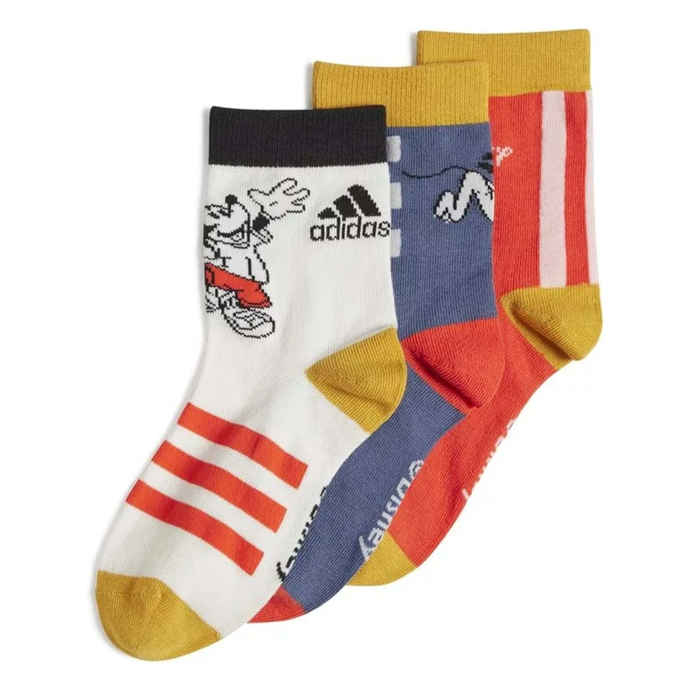 Adidas Mickey Mouse Pack 3 Strumpor för Barn Multicolor, Unisex