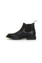 black-leather-ankle-boots
