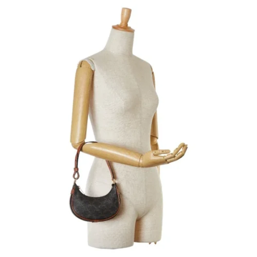 Celine Vintage Pre-owned Leather handbags Brown Dames