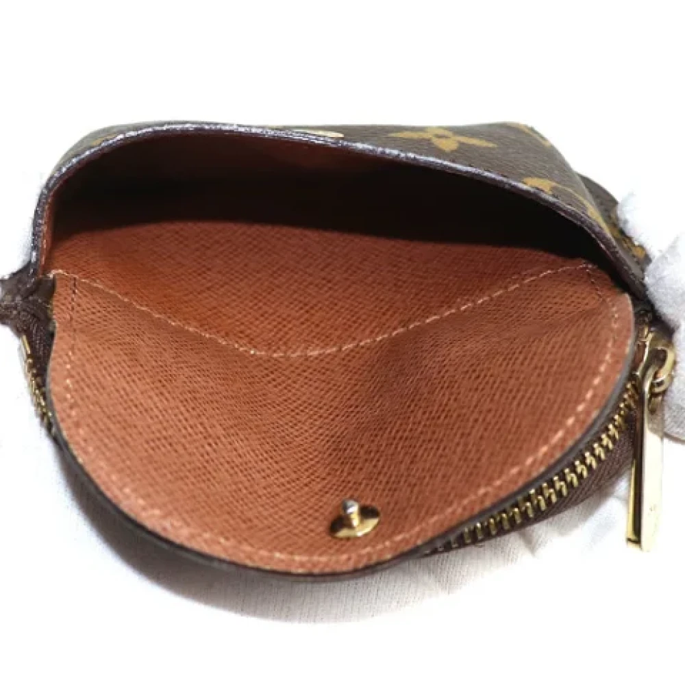 Louis Vuitton Vintage Pre-owned Canvas wallets Brown Dames
