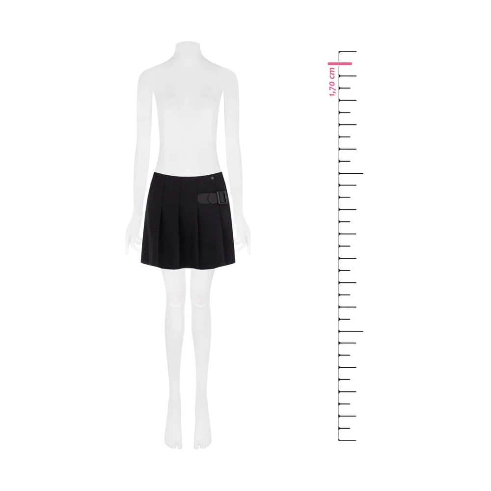 RINASCIMENTO Herfst Winter 2024 25 Rok Black Dames