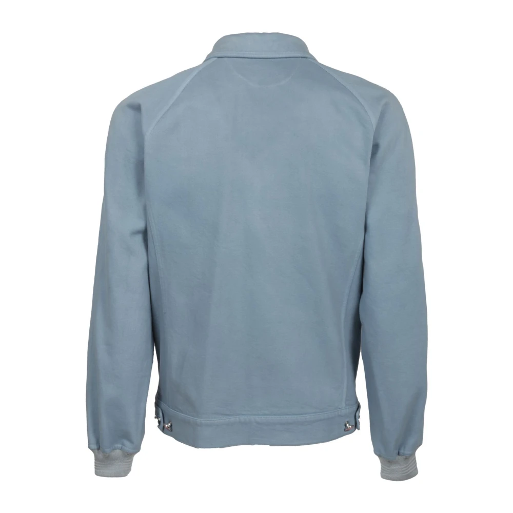 Kiton Stijlvolle Winterjas Blue Heren