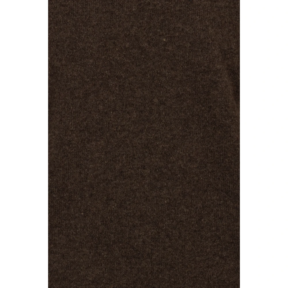 Gran Sasso Bruine Sweater Paricollo Stijl Brown Heren