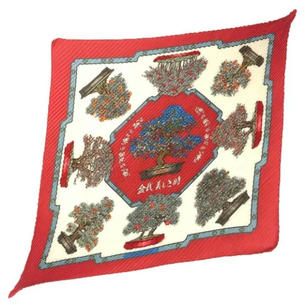 Pre-owned > Pre-owned Accessories > Pre-owned Scarves - - Hermès Vintage - Modalova