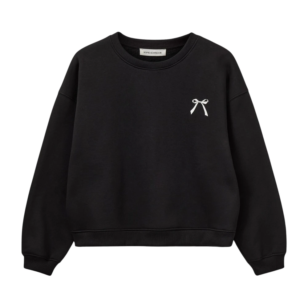 Sofie Schnoor Black Sweatshirts, Female, Xl, Sweatshirts