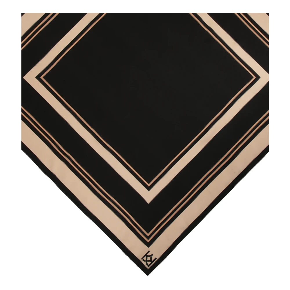 Kazar Aantrekkelijke zijden sjaal Multicolor Dames