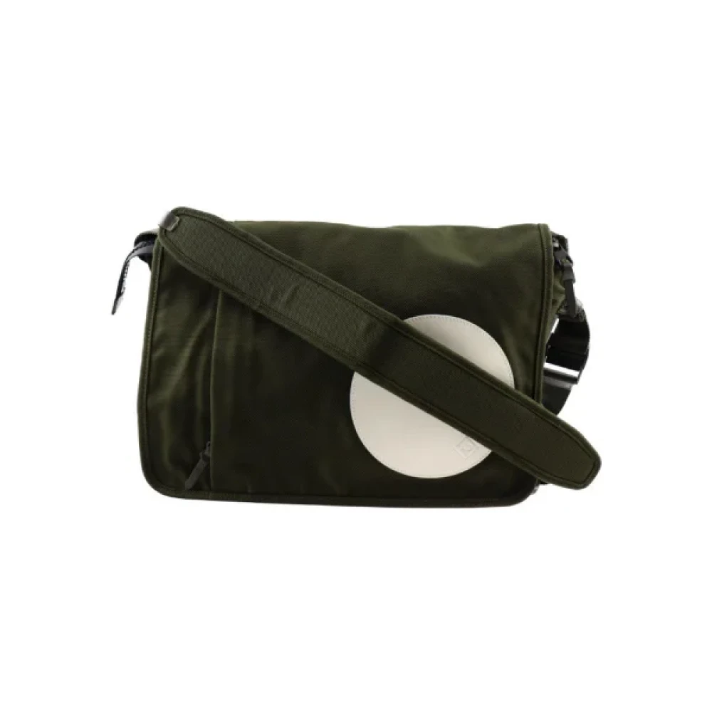 Dunhill Pre-owned Fabric shoulder-bags Green Dames