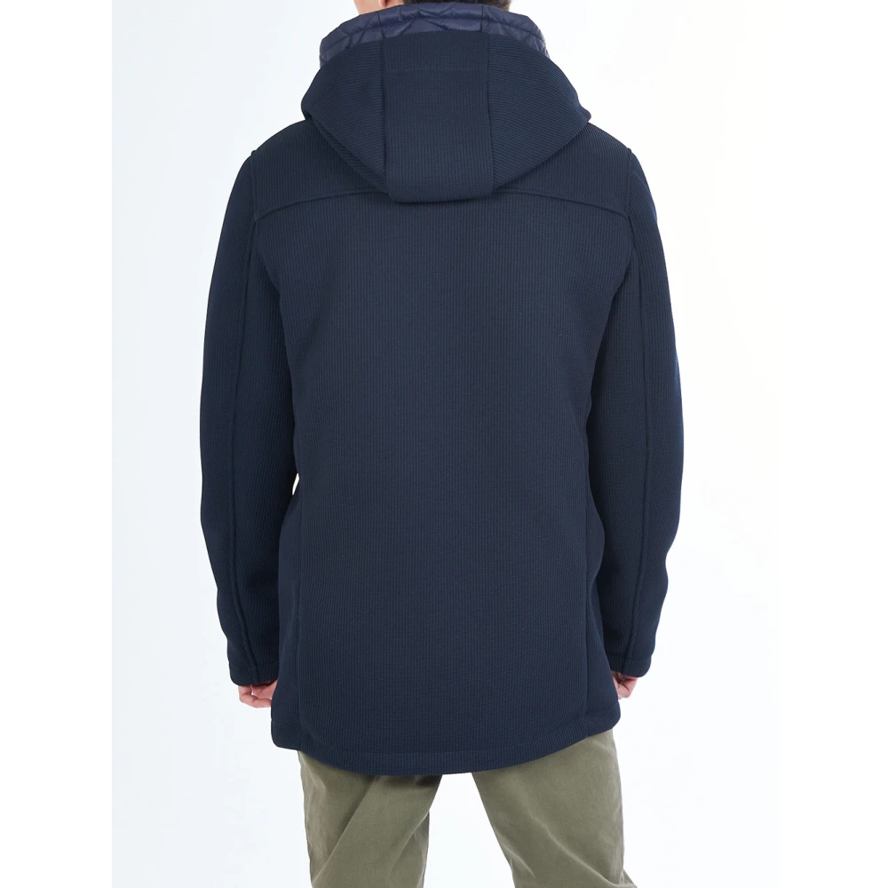 YES ZEE Blauwe Winterjas Blue Heren