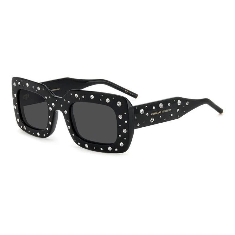Carolina Herrera Women's Black Sunglasses - Sunglasses - 50 Mm - Accessories