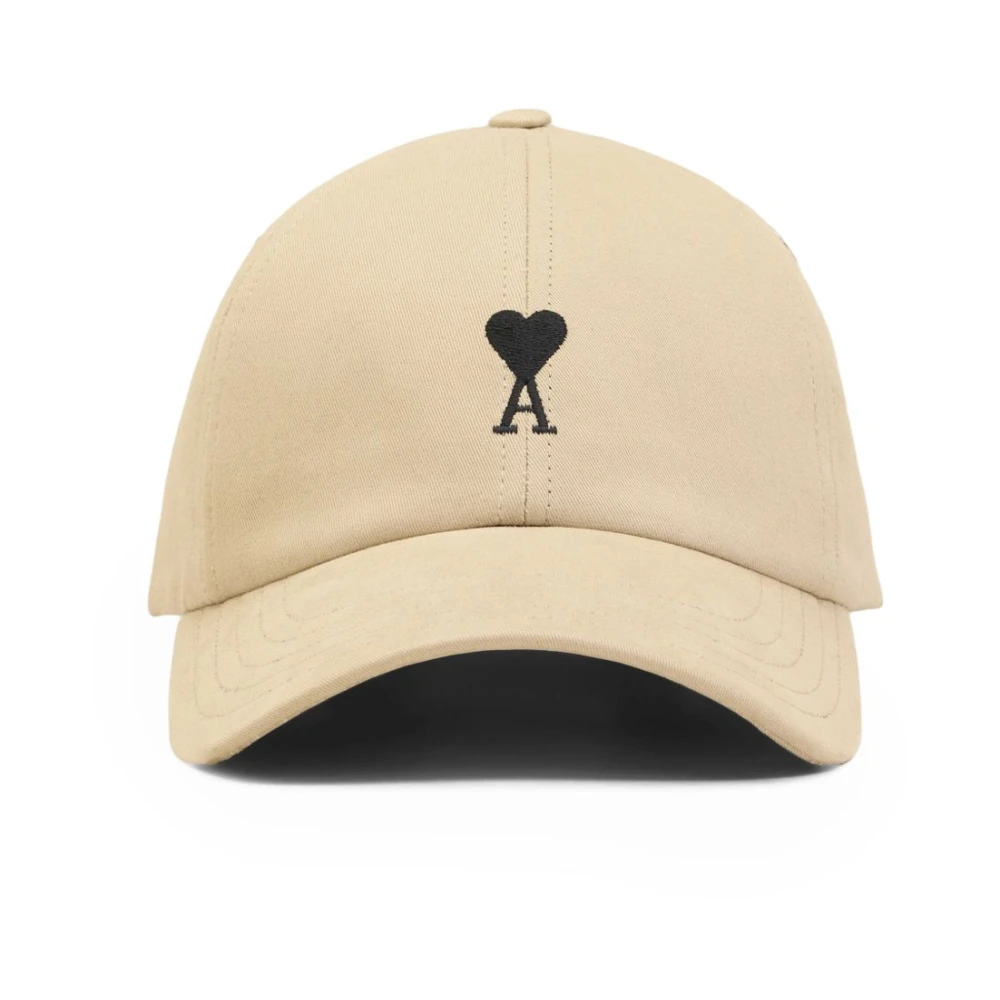 Ami Paris Uomo Beige Accessori, Taglia Unica, New,