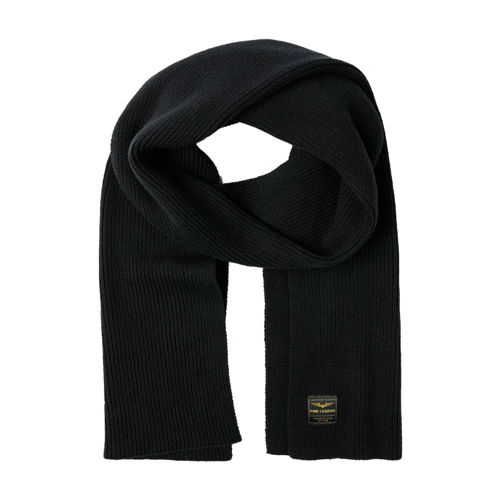PME Legend Basis Shawl Sjaal Pac2410902 Black Heren