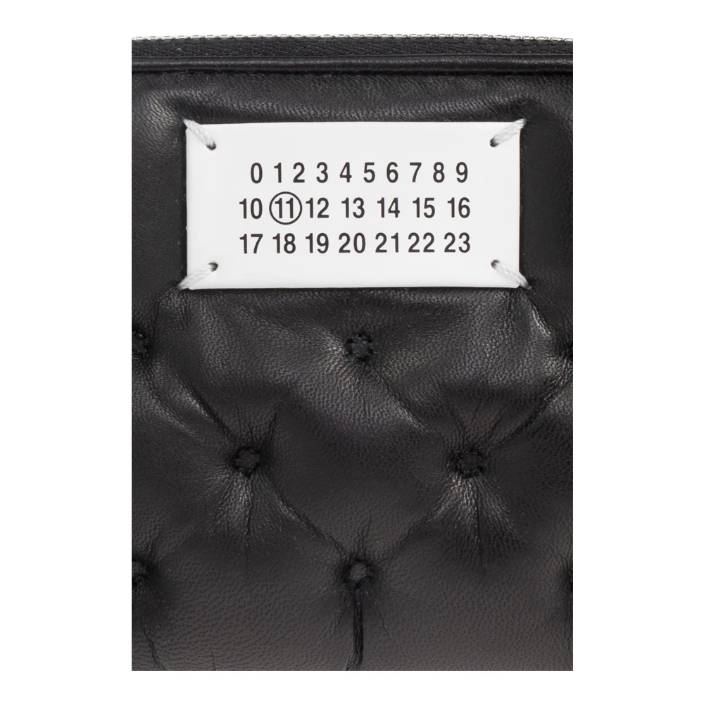 Maison Margiela Leren portemonnee Black Unisex