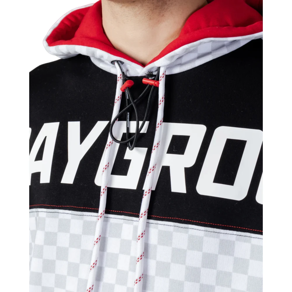 Sprayground Hoodie met Kangoeroezak White Heren