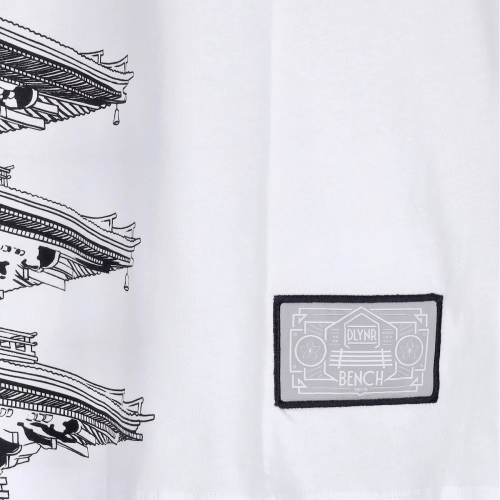 Dolly Noire Tokyo Heren Kimono Tee Wit Zwart White Heren