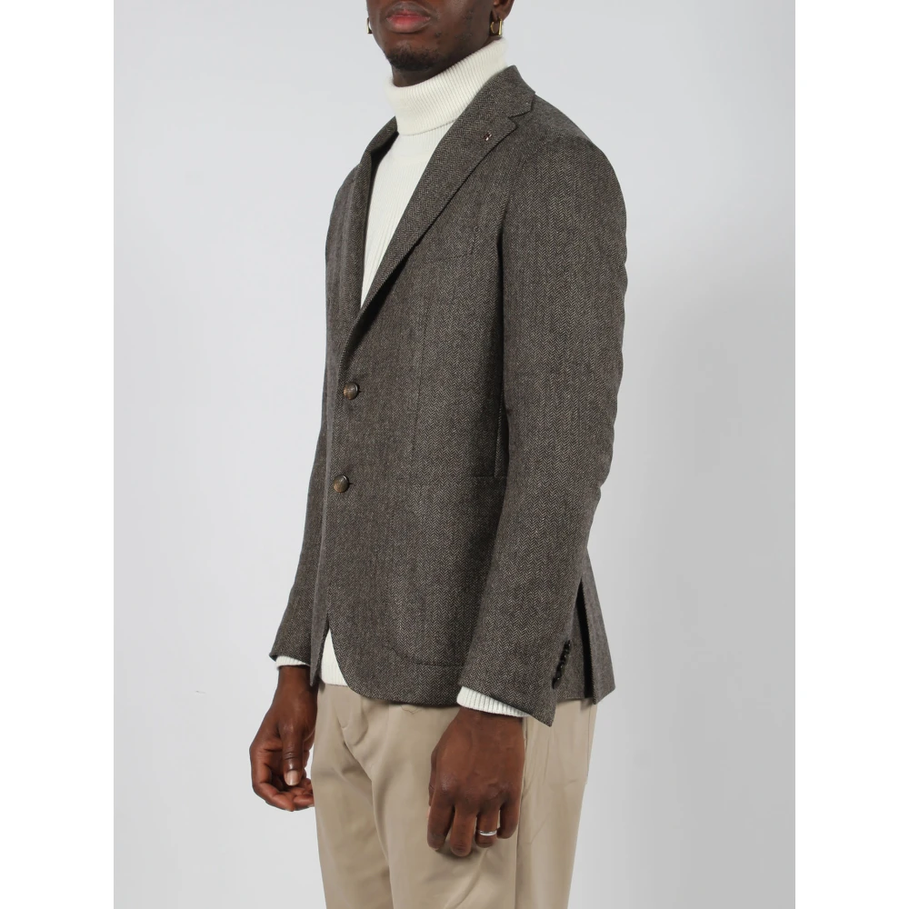 Tagliatore Tweed JAS Gray Heren
