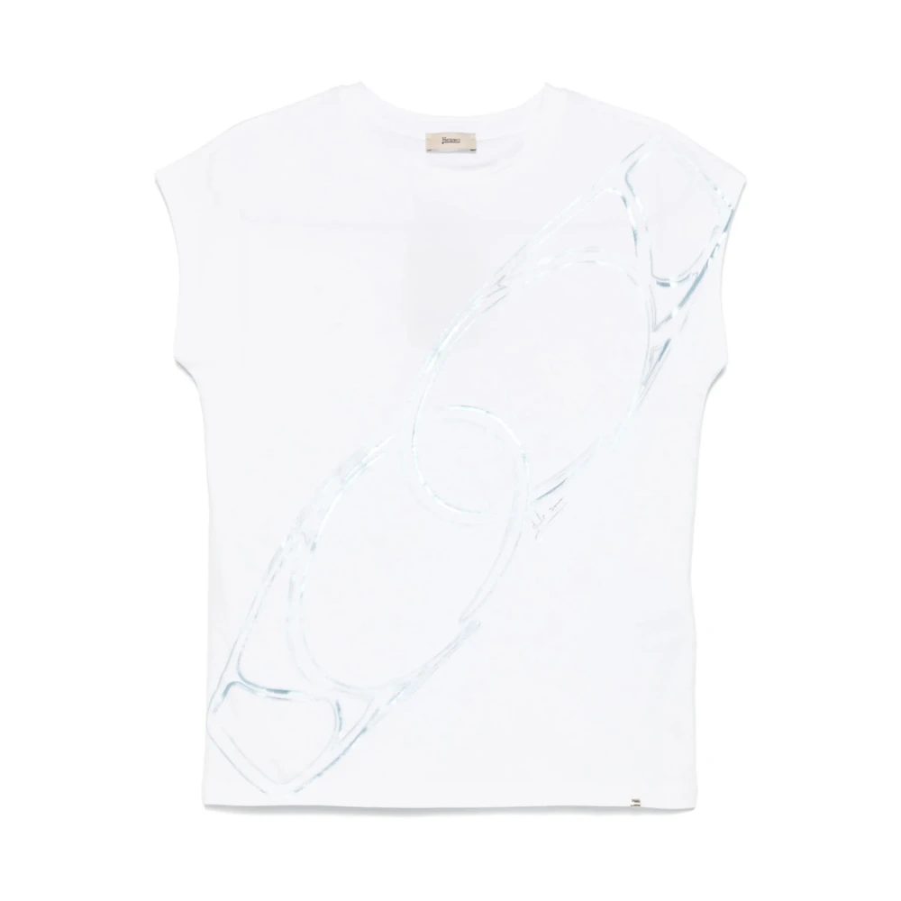 Herno - Tops > T-Shirts - White - Herno - Modalova