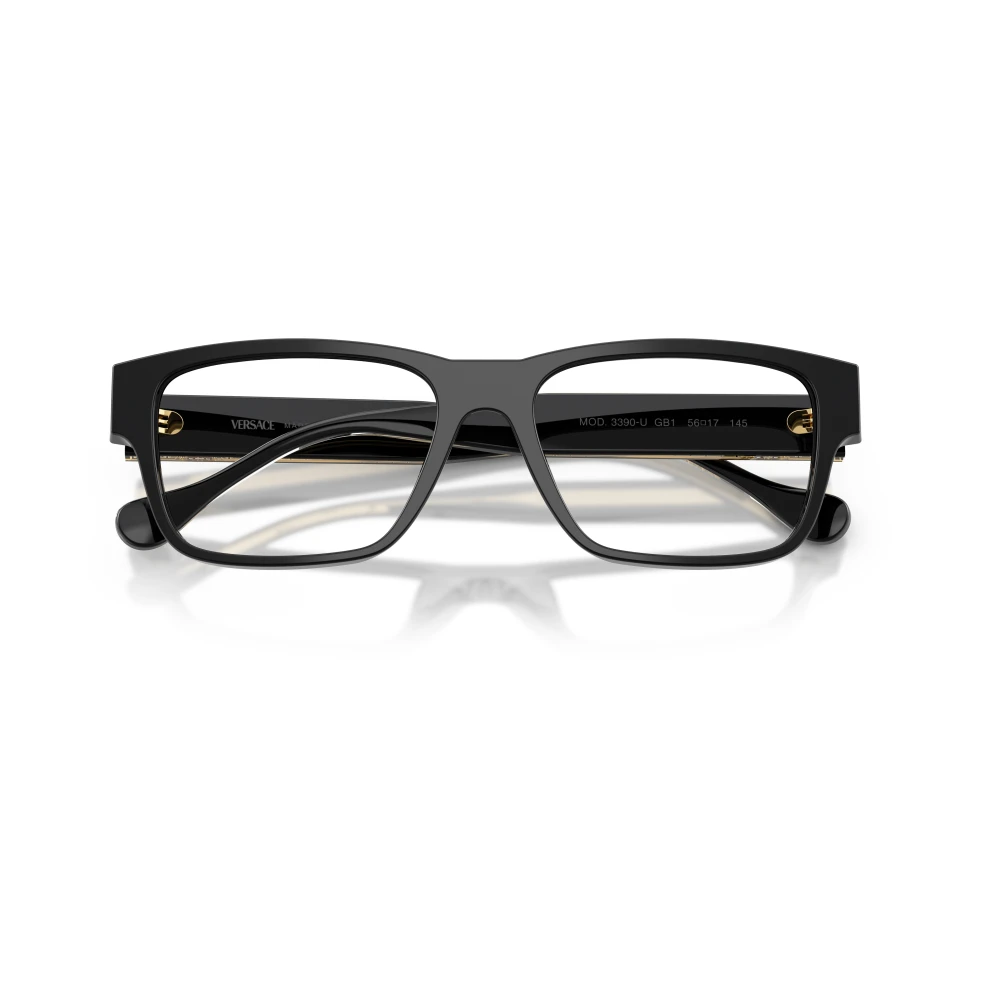 Versace Unisex Black Optical Frame - Glasses - 56 Mm - Accessories