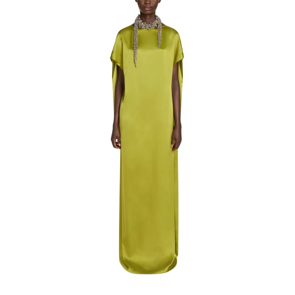 Dries Van Noten Korte Mouw Groene Shirt Green Dames