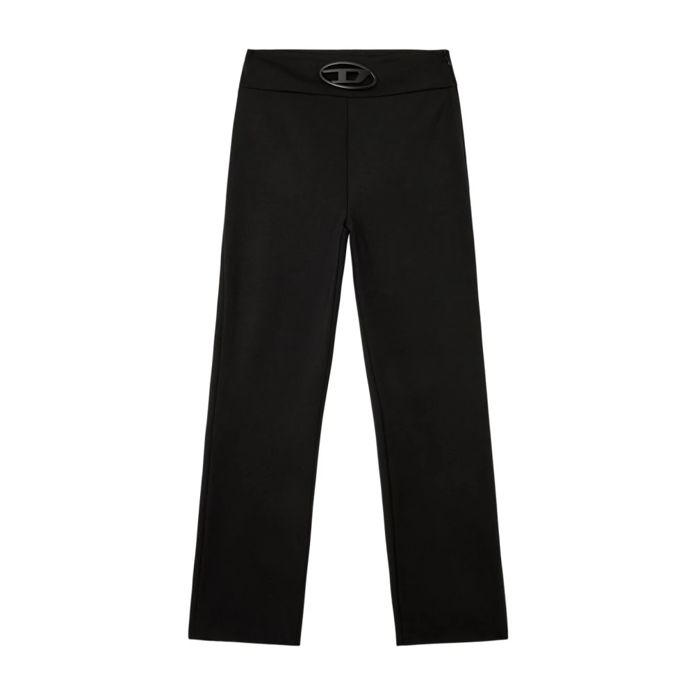 Diesel Women's Black Straight Trousers,, Chic P-Ersy Trousers In 9Xxa Color Extra Small
