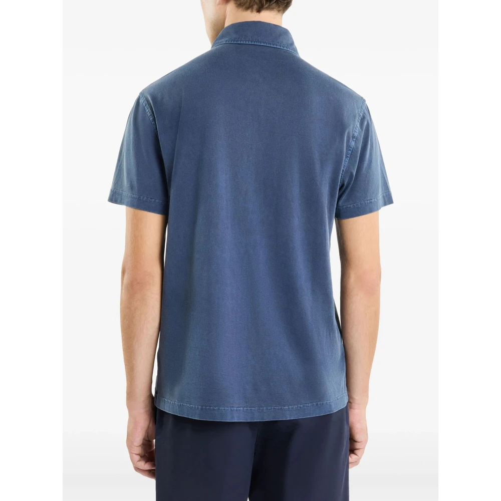 Fay Klassieke Polo in Marineblauw Blue Heren