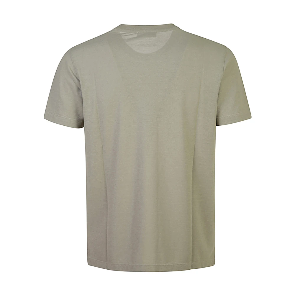 Zanone Klassieke T-shirts en Polos Green Heren