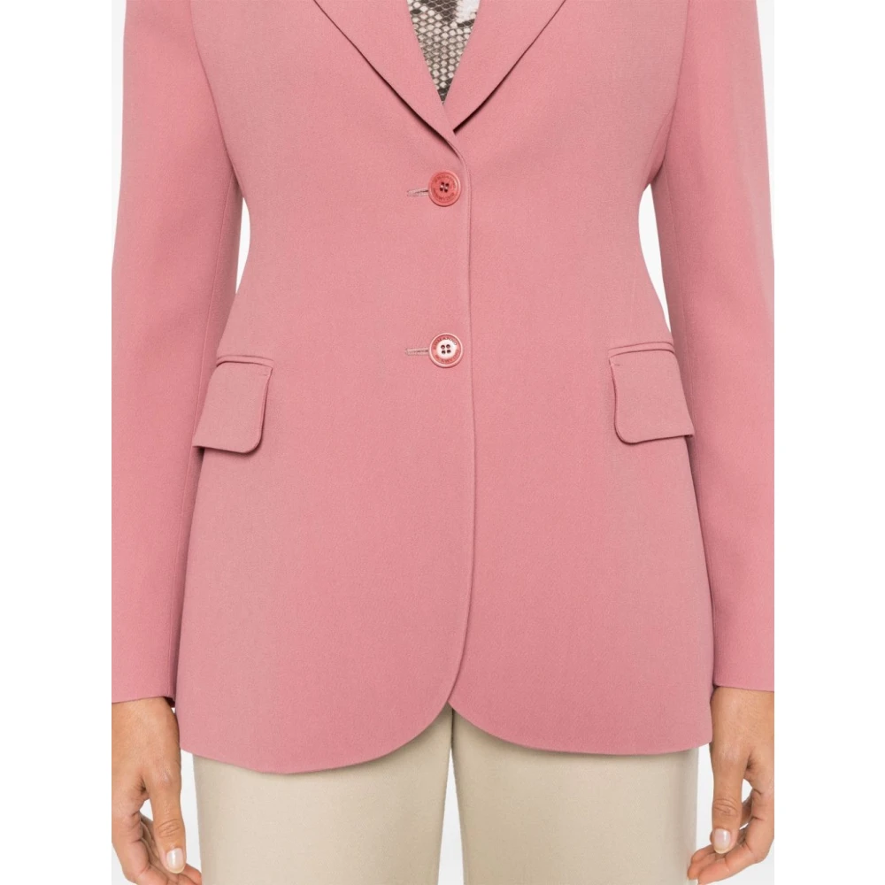 Ermanno Scervino Stijlvolle jas voor mannen Pink Dames
