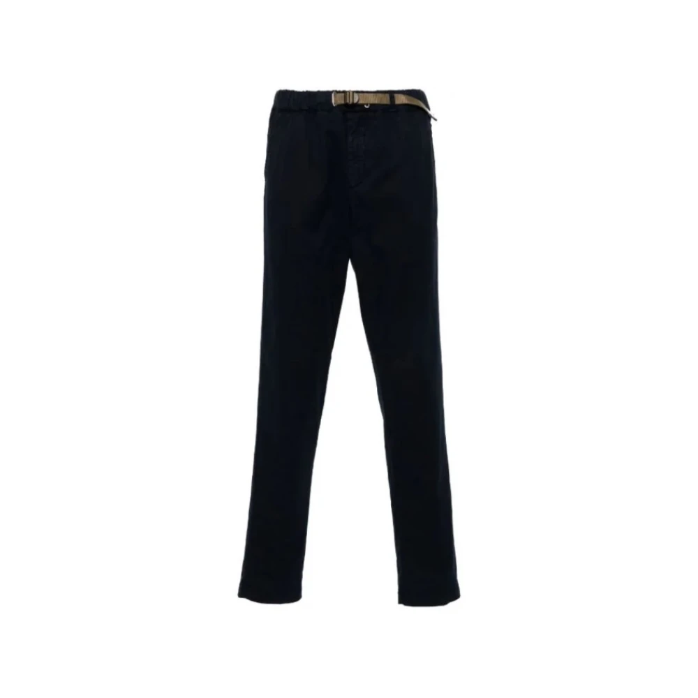 White Sand Technische sportbroek Slim Fit Black Heren