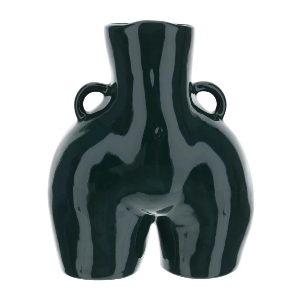 Love Handles Vase - Glasert Leire - Kvinnelig Kroppsform