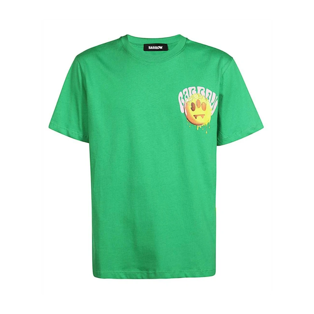 Barrow Heren T-shirts met print Green Heren