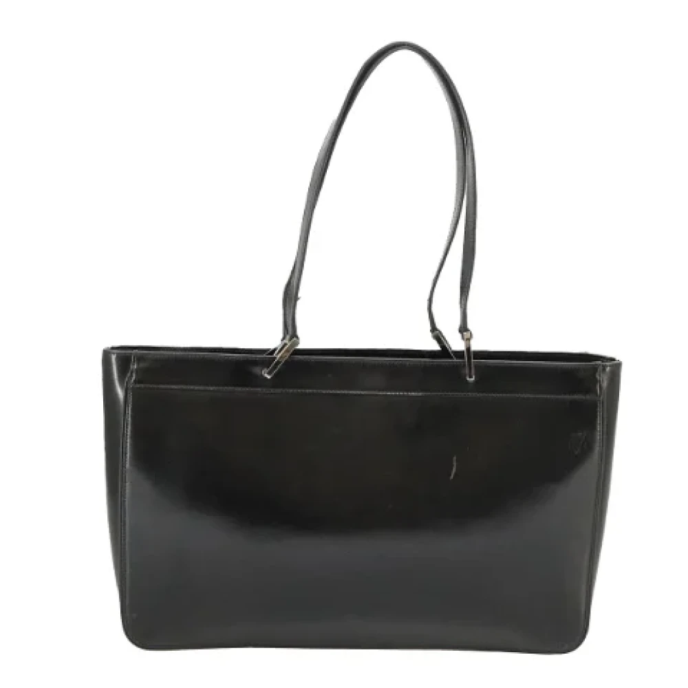 Gucci Vintage Pre-owned Leather gucci-bags Black Dames