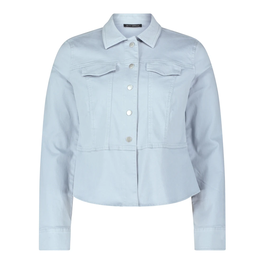 Betty Barclay Elegante Blazerjas Lange Mouw Blue Dames
