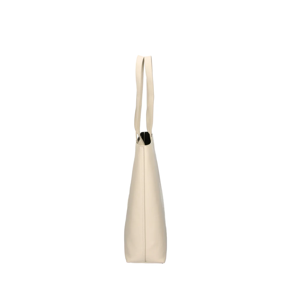 Calvin Klein Witte handtas met verstelbare schouderband Beige Dames