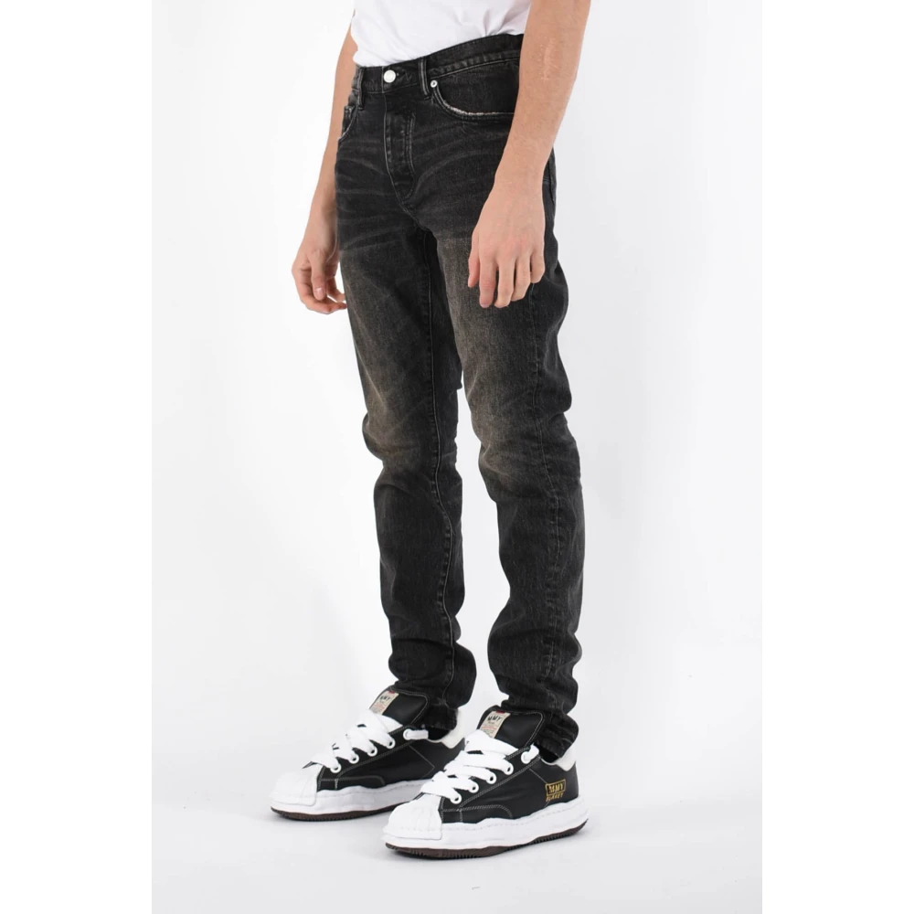 Purple Brand Stretch Denim Skinny Jeans Black Heren