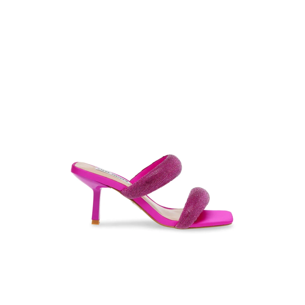Steve Madden Women's Magenta Stylish Heeled Mules