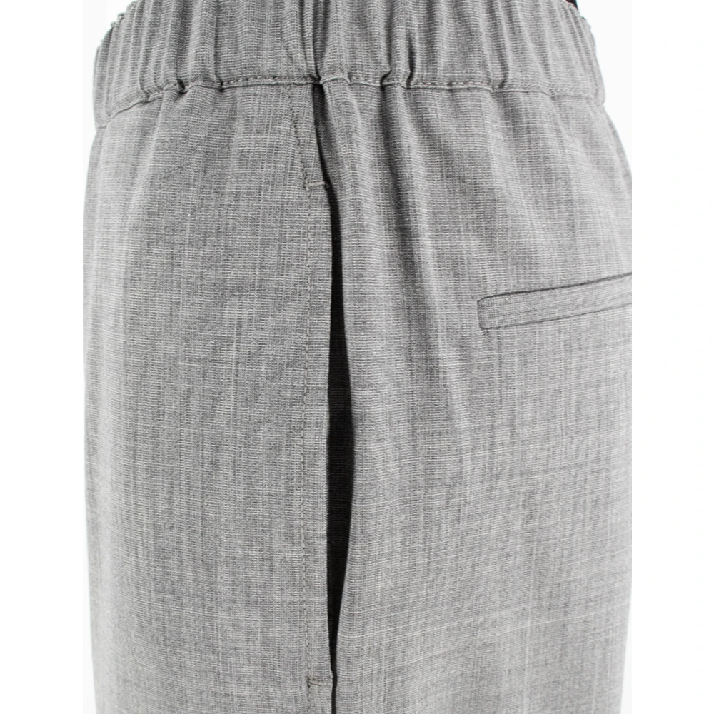 Fabiana Filippi Slim-fit Trousers Gray Dames