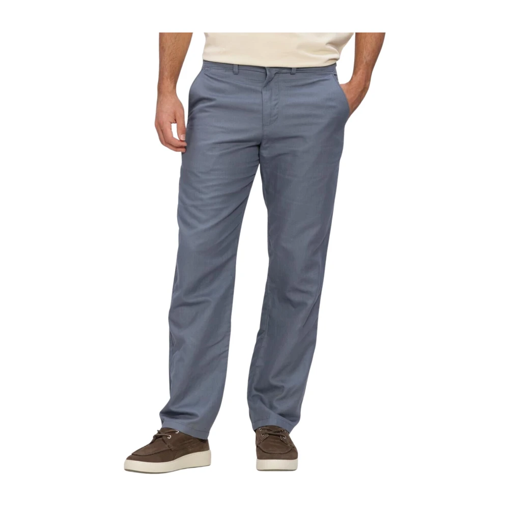 Selected Slh196-Straight Miles Linen Blend Pant - Bild 3