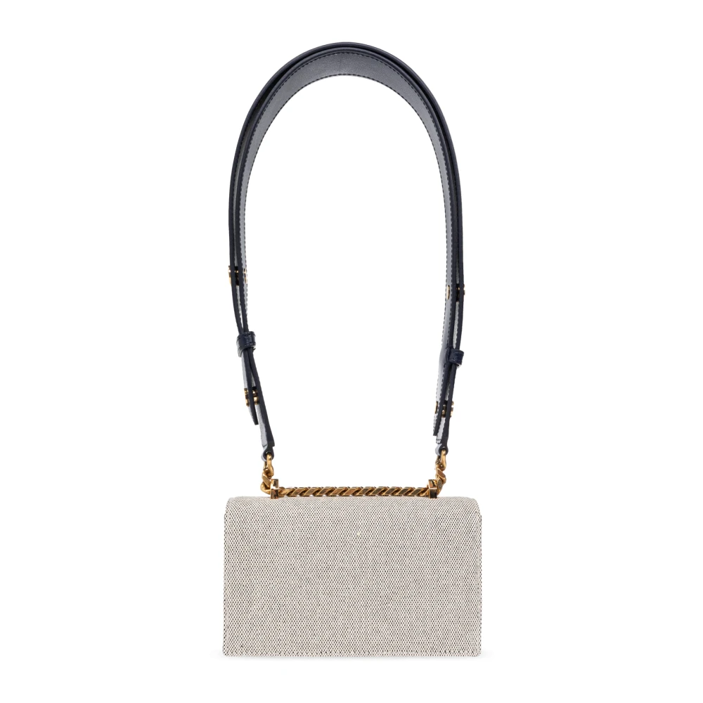 alexander mcqueen De Juweel Mini Schoudertas Beige Dames