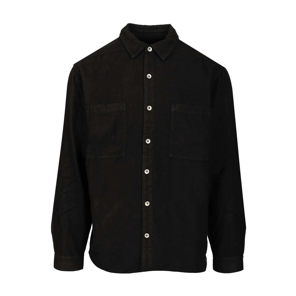 Rick Owens Black Light Jackets, Male, M, Jumbo Outershirt
