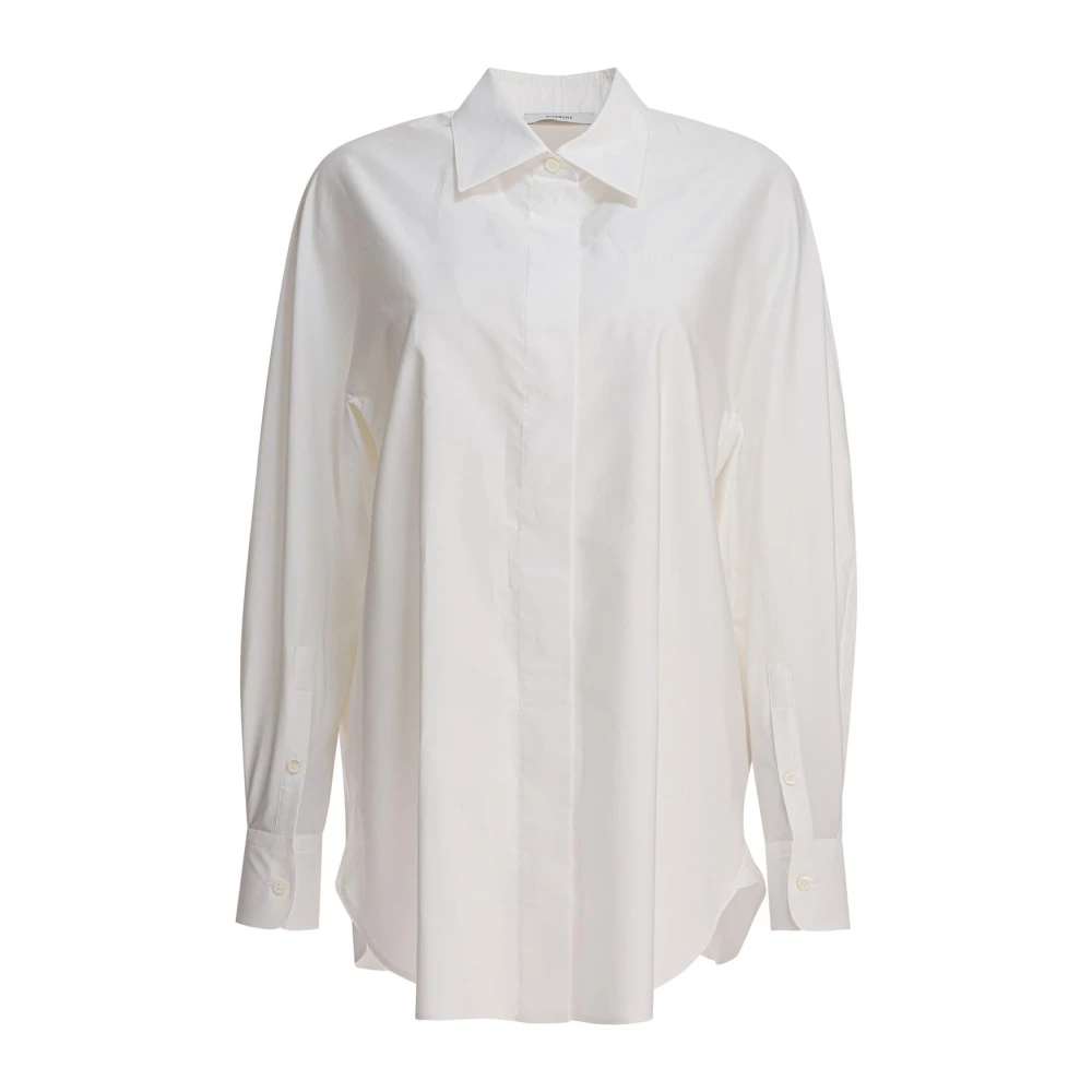 Givenchy Women's White Cotton Poplin Shirt