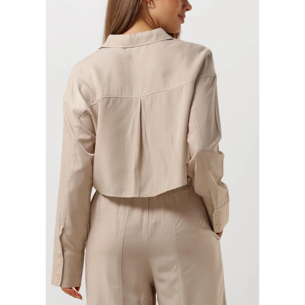 Refined Department Beige Blouse Tina Beige Dames