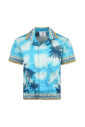 chemise-a-manches-courtes-en-coton-imprime-palmiers