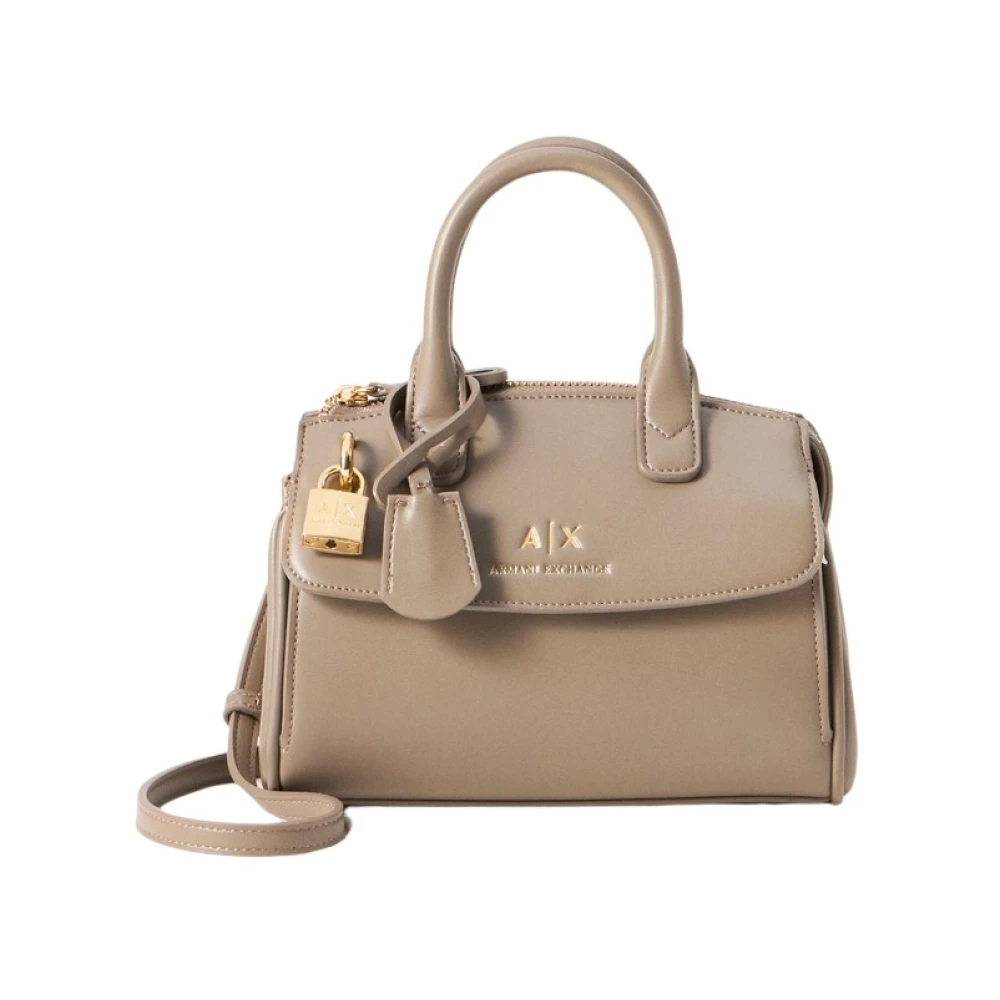 Armani Exchange Donna Beige Borse, Taglia Unica, New,