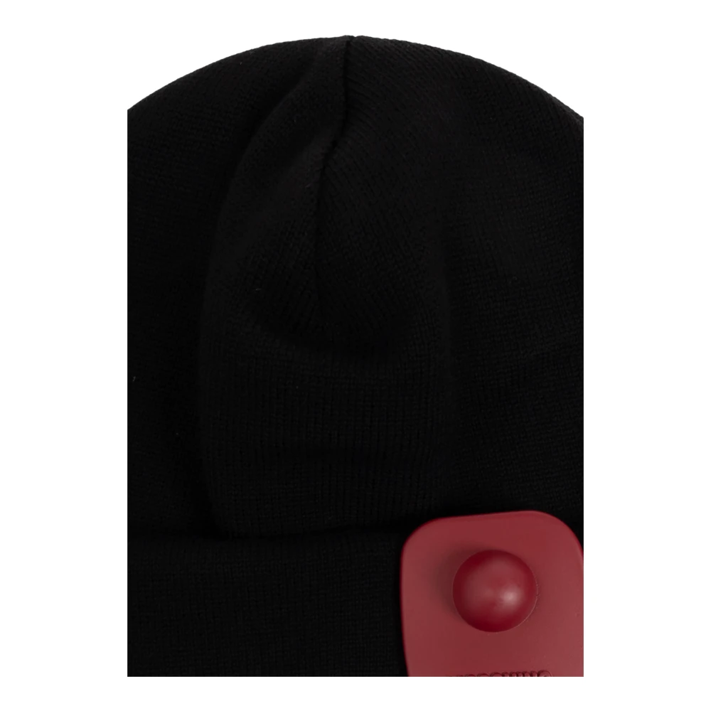 Moschino Wollen muts Black Heren