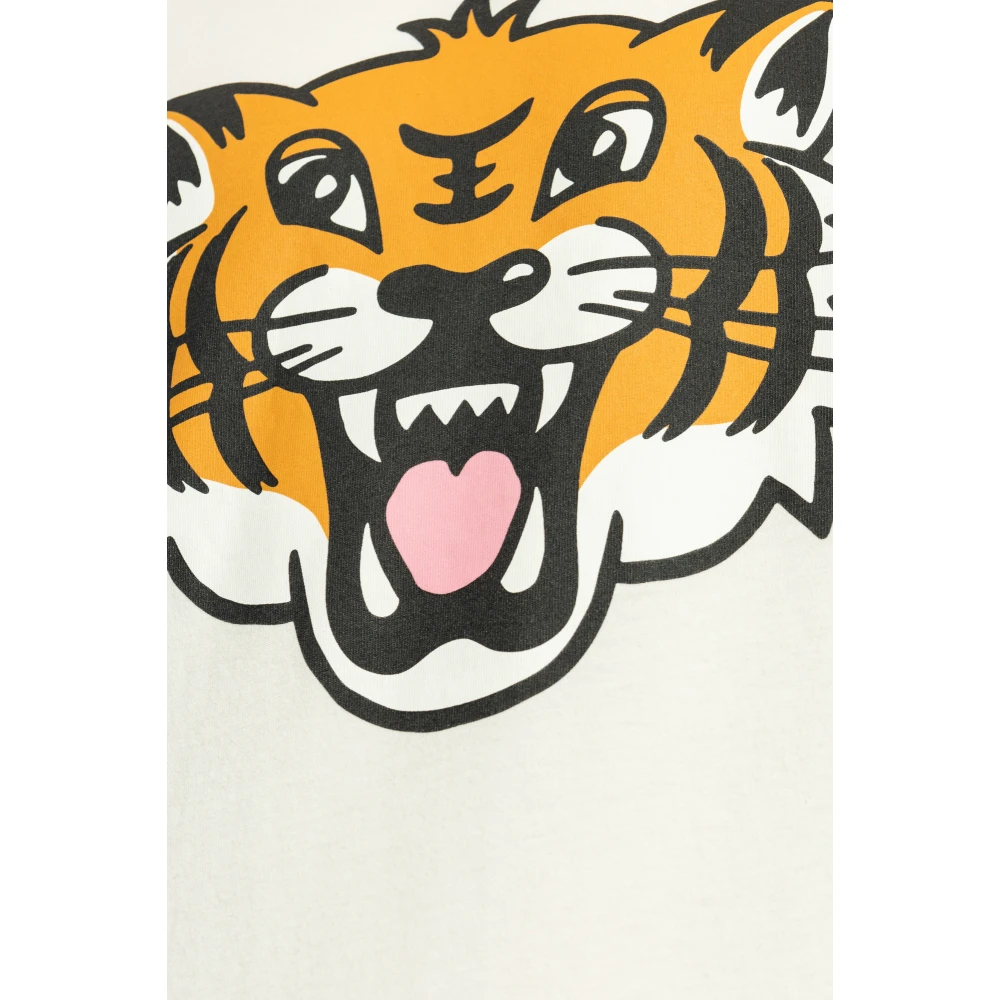 Kenzo T-shirt met print White Heren