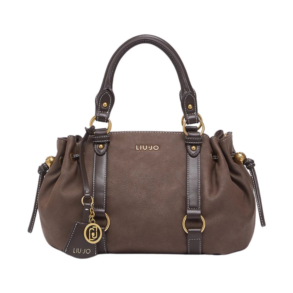 Liu Jo Women's Brown Logo Shoulder Bag - Shoulder Bags - One Size - Bags
