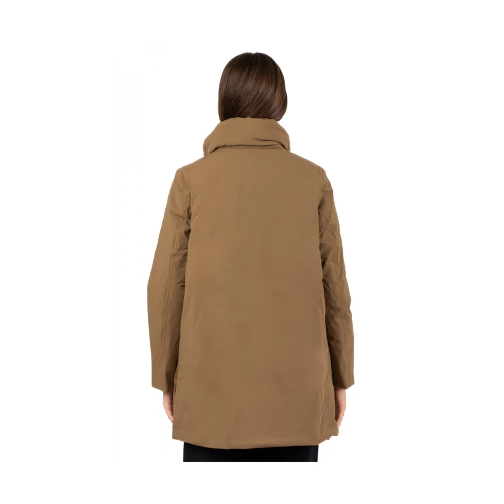 K-way Damesjas Lichtgewicht Waterdicht Brown Dames